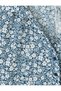 Bat Sleeve Tie Detailed Floral Crop V-Neck Shirt Wrap - 4