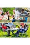 2-Piece Portable Table Flying Fan for Indoor Outdoor Dining, Battery Operated Black - 7