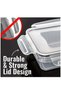 Airtight Food Storage Containers with Lids,34 Piece Kitchen Organization Set,BPA Free Canisters for Cereal,Rice,Flour and Oats - 2