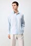 Baby Blue Modal Mixed Relax Fit Men's Shirt