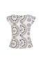 Women's Black Brode Detailed Blouse |   Frn Line - 6