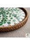 Adiri Handmade Rattan Tray 30 cm – Natural Wicker Presentation Tray, Bohemian Decorative Serving Tray - 2