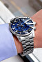 Exclusive Men's Wristwatch 3 Atm Waterproof Silver Color Steel Band Dke2123C5 - 4