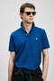 111040230 Laon Smart Polo Collar T-Shirt Men's T-Shirt Dark Cobalt Blue - 3