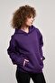 Oversize Purple Hoodie - Unisex - 2
