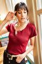 Women's Cherry Rotten Snap-On Camisole T-shirt BLZ-19000171 - 2