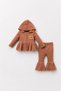 Hand-Knitted Detailed Top and Bottom 2-Piece Baby Set - 2
