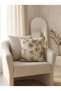 Flower Pattern Double-Sided Throw Pillow Cover