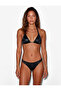 Shiny Bikini Bottom with Foil Print - 4