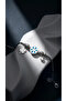 Anti-Tarnish Clover Charm Steel Bracelet - 2