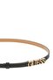 Logo script belt