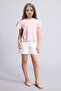 100% Cotton Regular Fit Crew Neck Combed Short Sleeve T-Shirt Girls H7249A826Sm - 2