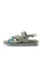 Green Leather Women's Sandals 01Ws2816 - 3