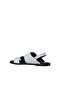 White Leather Women's Sandals 01Wy2013 - 5