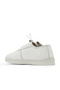 White Safari Leather Men's Sports Shoes 34Ma12343 - 4
