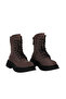 Mink Suede Women's Flat Boots 01Wf3400 - 2