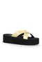 Yellow Lemon -Sipahi Women's Wedge Heeled Slippers 26Wt230164 - 3