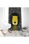 Starry King Lion Children's Room Single Wing Background Curtain - 2