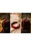 Red Velvet Padded Curved Handmade Women's Hair Crown 3 cm – Stylish Thick Hairband Dd676 - 3