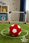 Plush Football Ball Toy Pillow 17 cm