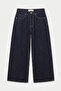 Women's Indigo Selvedge 7S6-50 Baggy Low Rise Fit Tokyo 100% Cotton D Denim Jean - 2