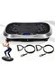 Compact Vibration Plate Exercise Machine, Mini Full Body Vibration Platform Exercise Machine with Acupressure Nodes, Burn Calories