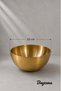 3-Piece Gold Stainless Steel Salad Bowl Set |   Mixing Bowl - 4