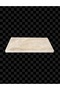 Oil Pot Under Marble Presentation Holder Marble White Cream 20x10 Cm