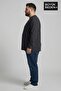 Men's Large Size 2-Piece Set Long Sleeve 2 Thread Crew Neck T-Shirt Spr26Bea942+2 - 2