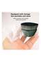 Flat Top Diamond Shape Foundation Brush with Cover, Dark Green - 7