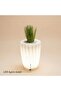 مركن زرع مودرن مع إضاءة LED مقاس صغير 30 في 40 سم - 3