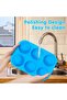 Set of 4 Cookie Molds, Safe and Soft Silicone Material, Cylinder Chocolate Covered Cookie Molds - 6