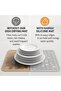 Light gray rubber pot holder non-slip heat insulation mat, (about 39.9 x 30.0 cm) - 4