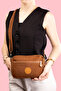 Women's Crossbody Three-Compartment Zippered Crinkle Casual Shoulder Bag Set of 2 - 3