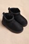Children's Fur Boots – Warm Non-Slip Poly Sole Winter Shoes - 2