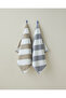 Diagonal Cotton Face Towel 50X80 cm Beige - 5