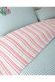 Pastel Gingham Cotton Double Duvet Cover Set 200X220 cm Pink - Orange - 4