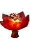 Red and White Butterfly Bouquet with Led Lights – 25 Butterflies & 90 cm Large Plush Bear |   To Valentine's Day - 6