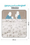 6-Pcs King Comforter Set 260x240 cm | Soft Reversible | Brushed Microfiber | 350 GSM Fill - 3
