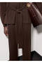 Knit Pants with Stitching Details - 8