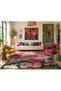 Mira 1100 Floret Peony Themed Colorful Woven Base Carpet - 4