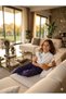 Girl's Embroidery Detailed White Shirt Comfortable Fit Wide Leg Pants 2-Piece Set - 2