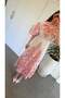 Laser Cut Collared Dress Pink - 3