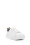 Acbc X Derimod Women White Lace-Up Leopard Detail Sneaker 25Sfd435014 - 6