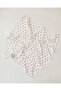 بطانية أطفال بطبقة واحدة من القطن 100% بنقشة قلب، مقاس 80x90 سم - 3