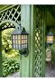 Nostalji̇ Garden Lantern Green Moire Modern Luxury Wall Console Lantern Terrace Patio Indoor-Outdoor Sconce Luminaire Ip44-Ce Document - 3