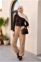 Elastic Waistband Pants with Elastic Cuffs - 3