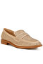 Women Rhinestones Embellished Loafers in Beige