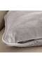 Atlanta Geo Down Alternative Filled Cushion 60x60cm-moonrock - 3