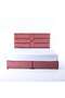 ELLIANA KING BED VELVET PINK 180X200 CM - 2